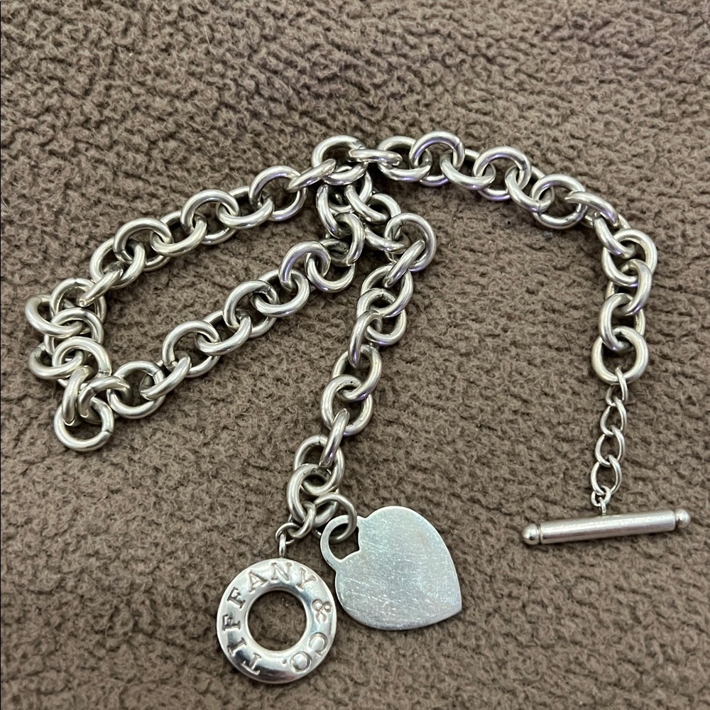 Tiffany & Co. Silver Heart Necklace